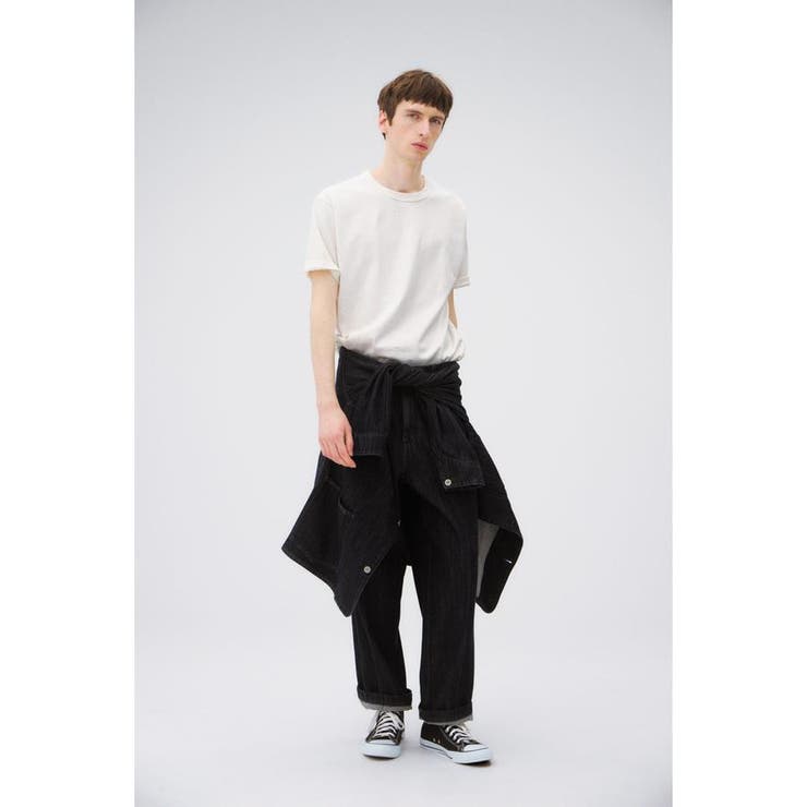 ベーシックコットン半袖T | AZUL BY MOUSSY | 詳細画像2 