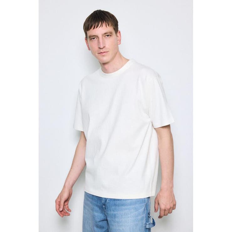 ベーシックコットン半袖T | AZUL BY MOUSSY | 詳細画像4 