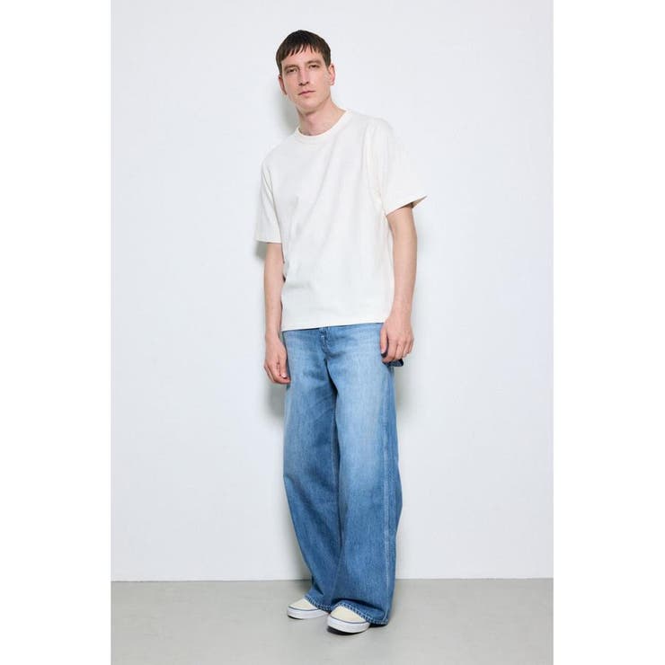 ベーシックコットン半袖T | AZUL BY MOUSSY | 詳細画像6 