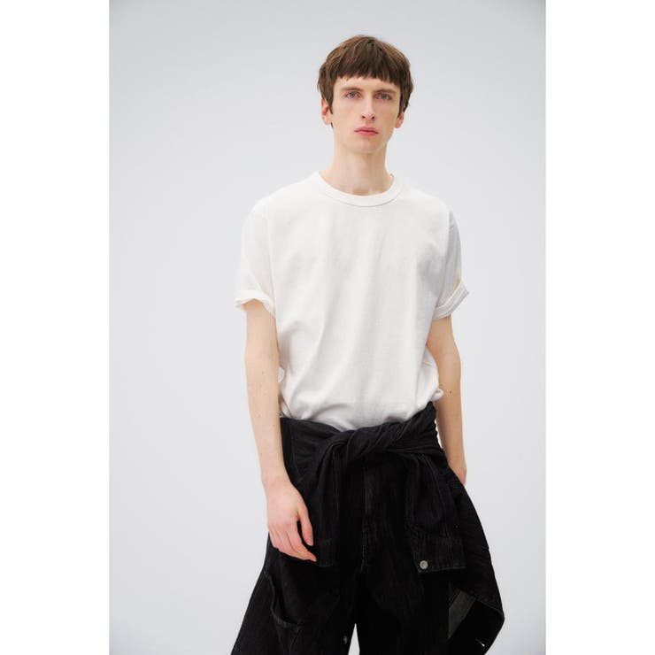 WHT | ベーシックコットン半袖T | AZUL BY MOUSSY