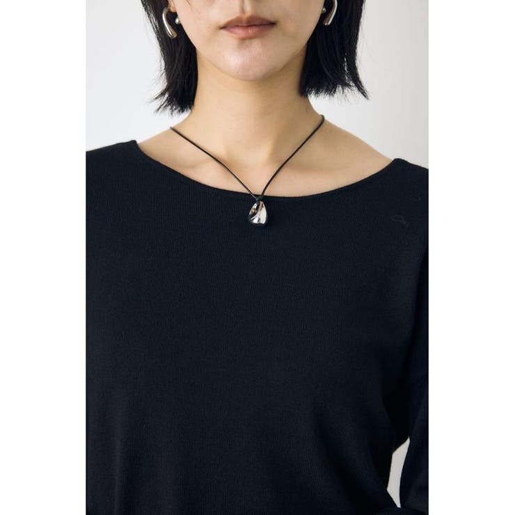 格上げ２WAYネックニット | AZUL BY MOUSSY | 詳細画像16 