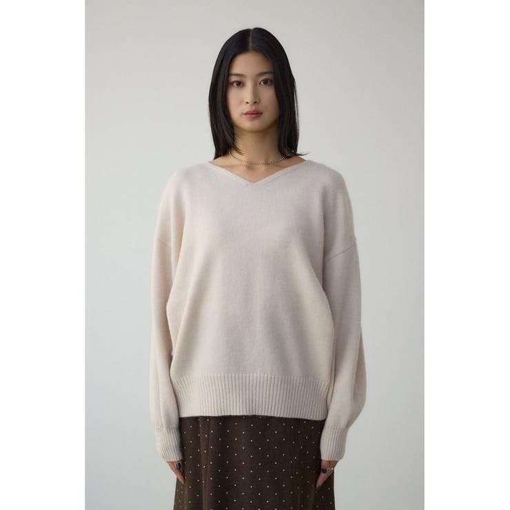 Vネックアソートカラーニットプルオーバー | AZUL BY MOUSSY | 詳細画像5 