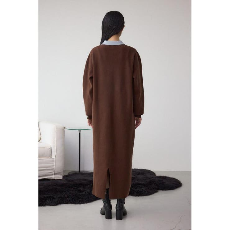 格上げ ポロカラーニットワンピース | AZUL BY MOUSSY | 詳細画像19 