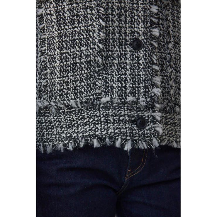 ツイードフリンジジャケット | AZUL BY MOUSSY | 詳細画像10 