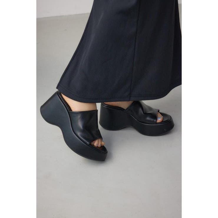 プラットフォームミュールサンダル | AZUL BY MOUSSY | 詳細画像14 