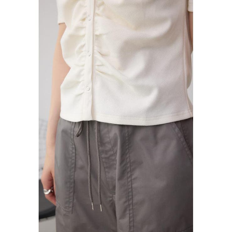 フロントギャザーポロトップス | AZUL BY MOUSSY | 詳細画像11 