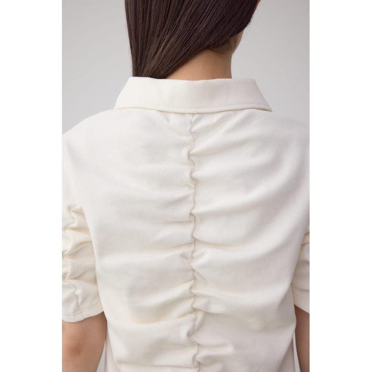 フロントギャザーポロトップス | AZUL BY MOUSSY | 詳細画像9 