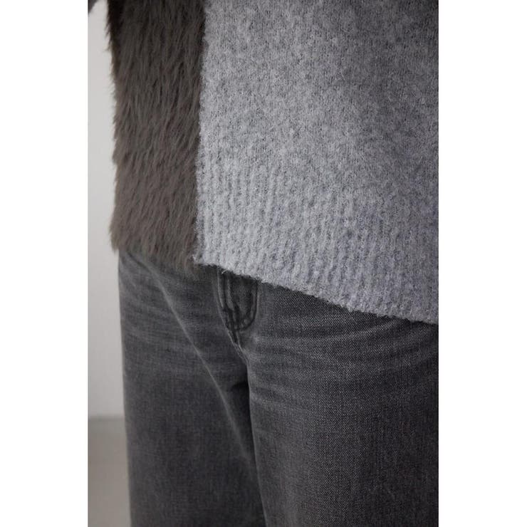 コンビネーションバイカラーニット | AZUL BY MOUSSY | 詳細画像24 