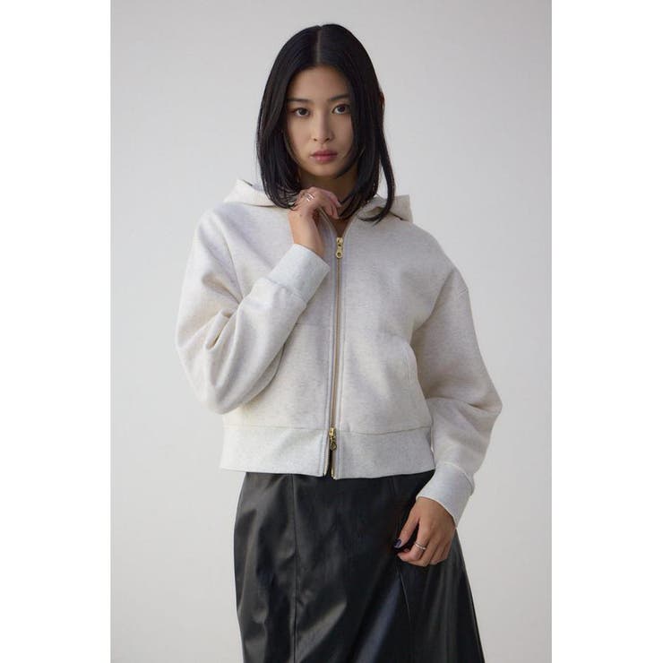 裏起毛Wジップアップフーディー | AZUL BY MOUSSY | 詳細画像36 