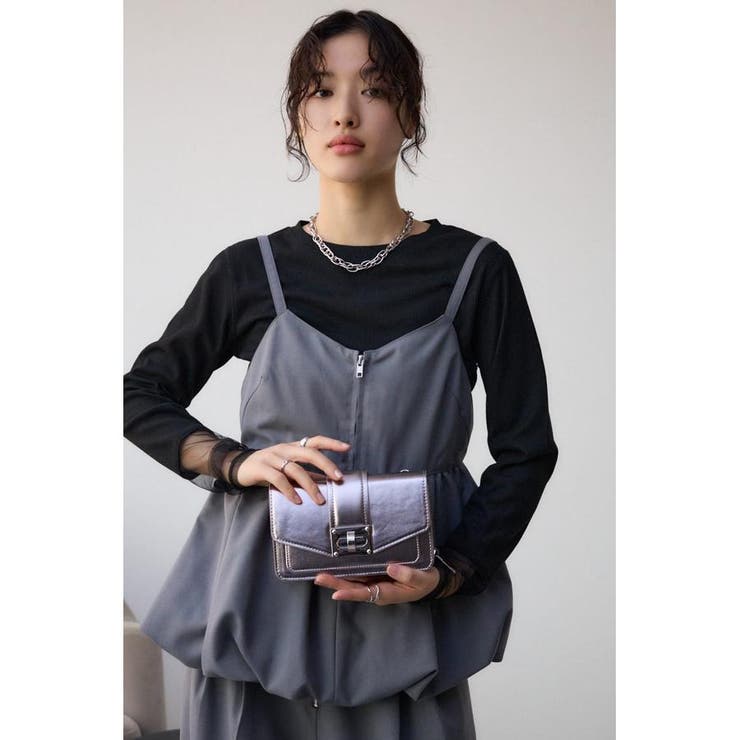 ターンロックフラップウォレットバッグ | AZUL BY MOUSSY | 詳細画像26 