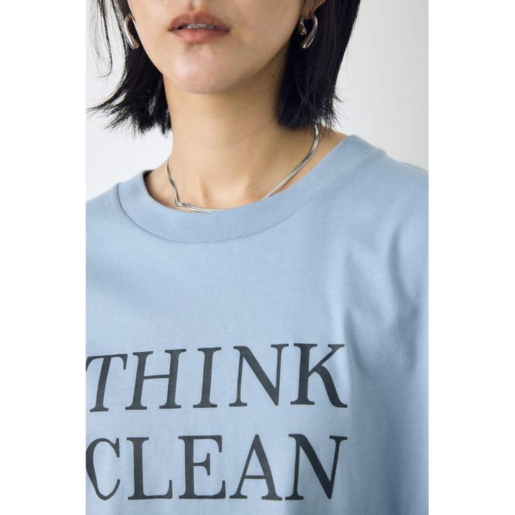 ドロップショルダーロゴ5分袖Tシャツ | AZUL BY MOUSSY | 詳細画像27 