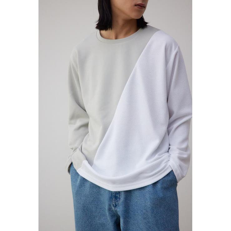 バイカラー長袖トップス[品番：AZLW0021757]｜AZUL BY MOUSSY