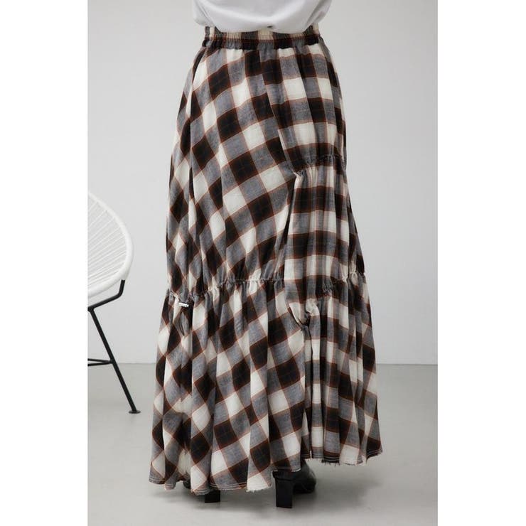 チェックボリュームスカート | AZUL BY MOUSSY | 詳細画像26 