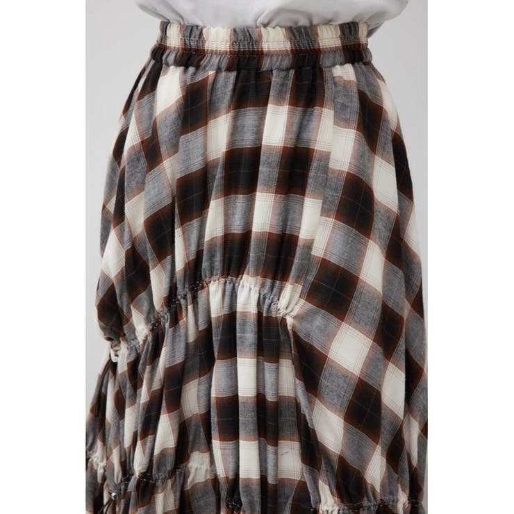 チェックボリュームスカート | AZUL BY MOUSSY | 詳細画像27 