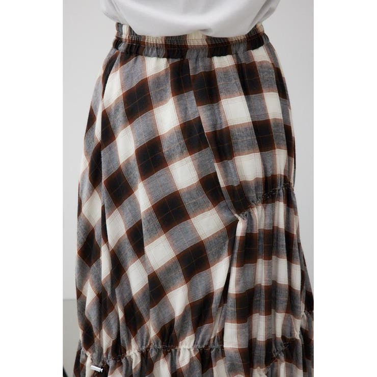 チェックボリュームスカート | AZUL BY MOUSSY | 詳細画像28 