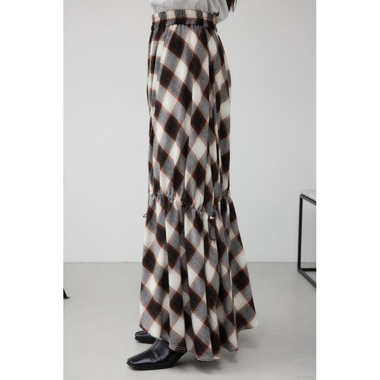 チェックボリュームスカート | AZUL BY MOUSSY | 詳細画像25 