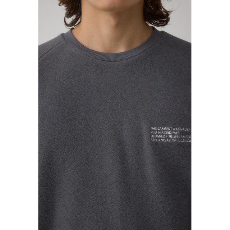 SHELTECH マイクロフリースクルー | AZUL BY MOUSSY | 詳細画像36 