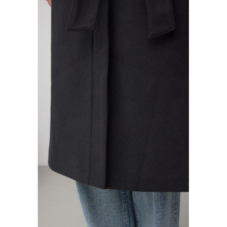 B-HEAT スタンドカラージップロングコート | AZUL BY MOUSSY | 詳細画像14 