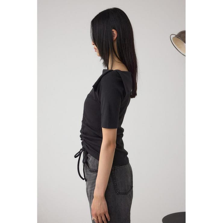 スクエアネックドロストカットトップス | AZUL BY MOUSSY | 詳細画像15 