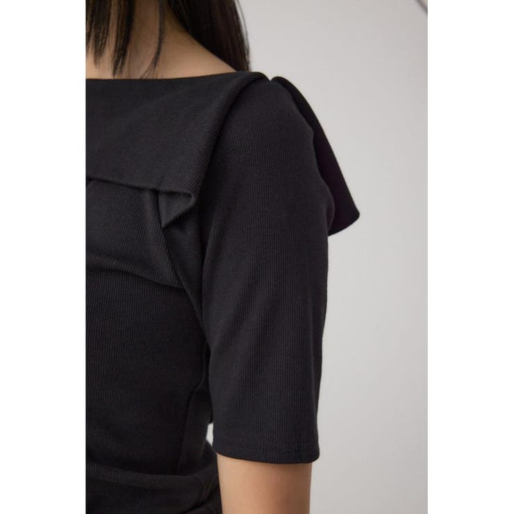 スクエアネックドロストカットトップス | AZUL BY MOUSSY | 詳細画像18 