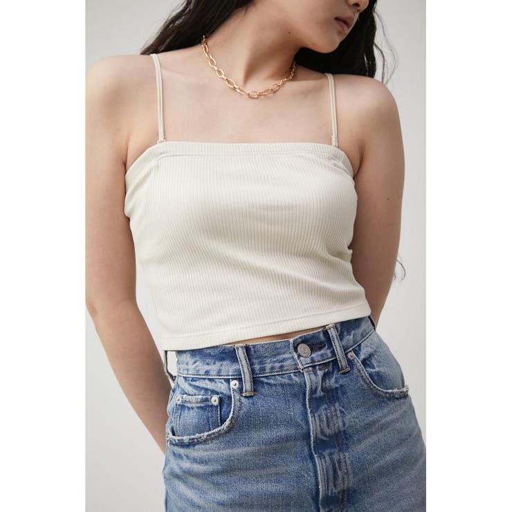 A/B DOUBLE STRAP TUBE TOP | AZUL BY MOUSSY | 詳細画像1 