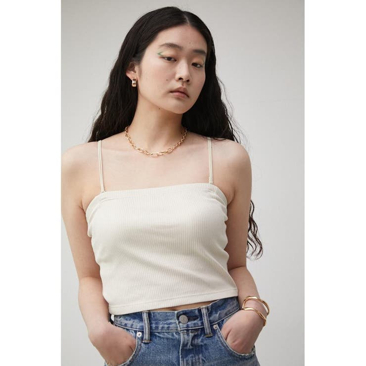 A/B DOUBLE STRAP TUBE TOP | AZUL BY MOUSSY | 詳細画像2 