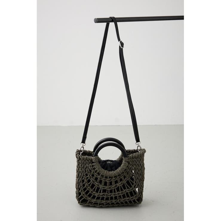 編み込みショルダーバッグ | AZUL BY MOUSSY | 詳細画像15 