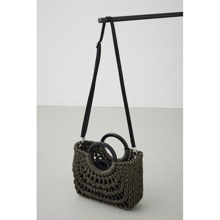 編み込みショルダーバッグ | AZUL BY MOUSSY | 詳細画像18 