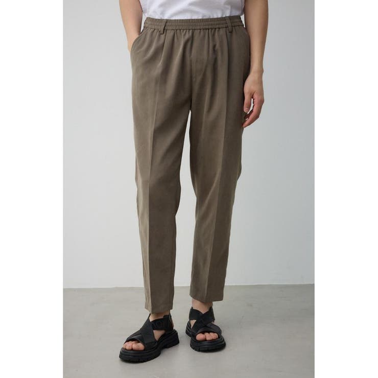 KHA | 接触冷感フェイクスウェードパンツ | AZUL BY MOUSSY