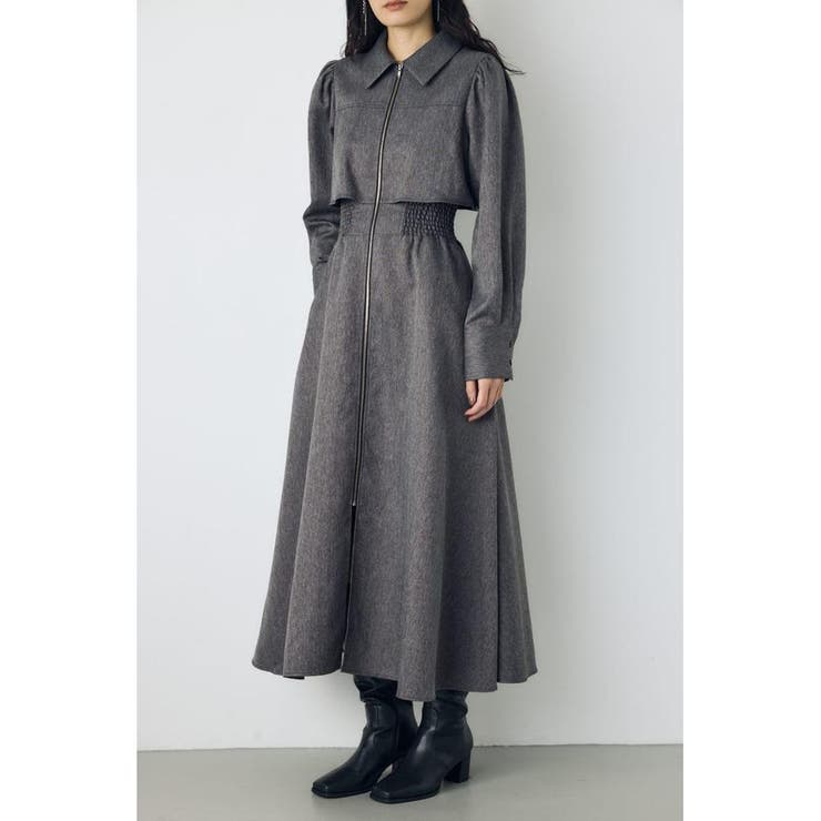 ジップフレアワンピース | AZUL BY MOUSSY | 詳細画像30 