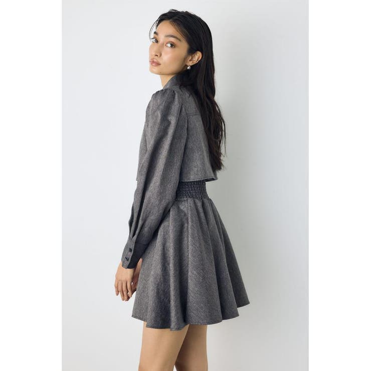 ジップフレアワンピース | AZUL BY MOUSSY | 詳細画像21 
