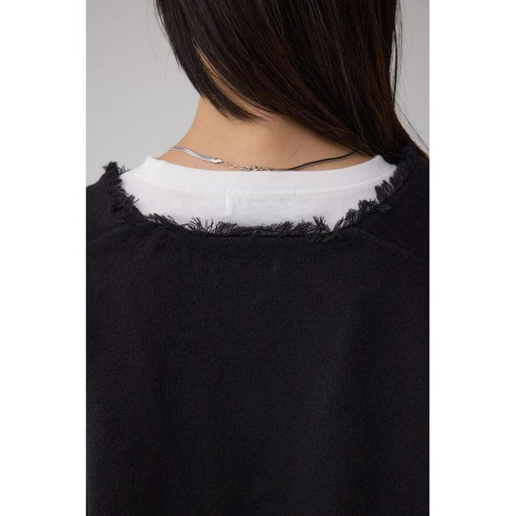 Vネックフリンジスウェッターニット | AZUL BY MOUSSY | 詳細画像9 