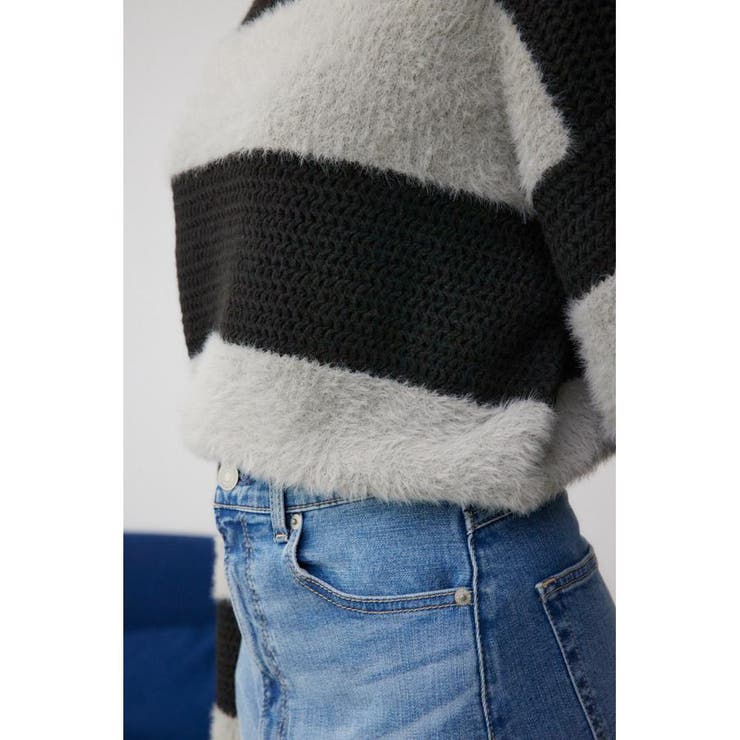 シャギーボーダープルオーバー | AZUL BY MOUSSY | 詳細画像22 