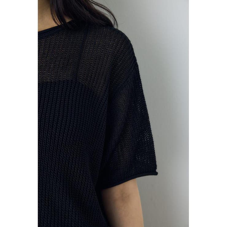 畔編み半袖ニットトップス | AZUL BY MOUSSY | 詳細画像19 