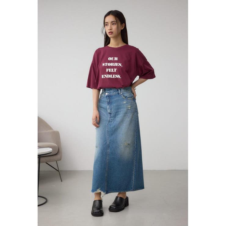C/T冷感ラウンドヘムTシャツ | AZUL BY MOUSSY | 詳細画像24 