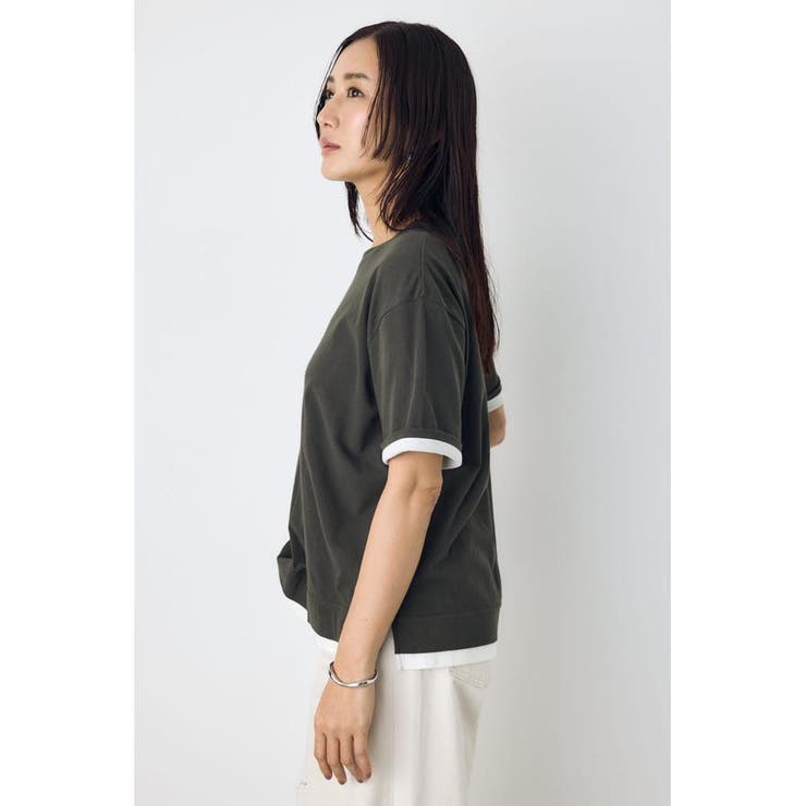 ドライタッチレイヤードライクTシャツ | AZUL BY MOUSSY | 詳細画像11 