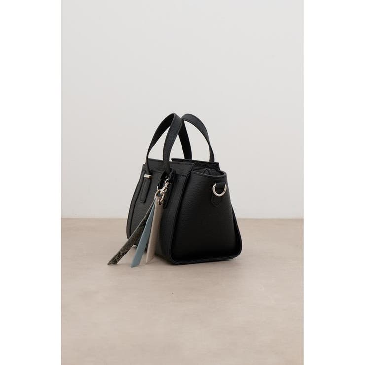 チャームセットトラペイズドバッグ | AZUL BY MOUSSY | 詳細画像14 