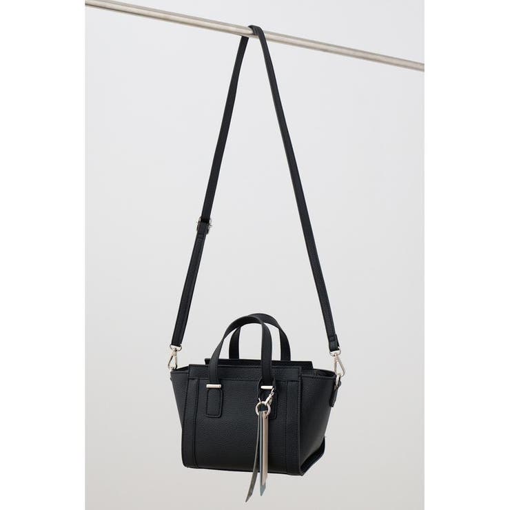 チャームセットトラペイズドバッグ | AZUL BY MOUSSY | 詳細画像16 