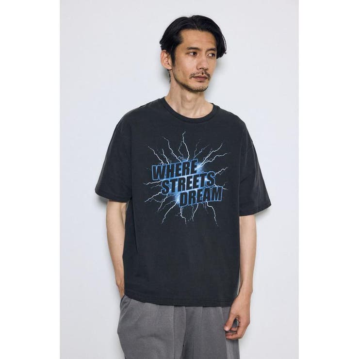 ライトニングTシャツ | AZUL BY MOUSSY | 詳細画像2 