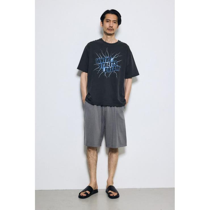 ライトニングTシャツ | AZUL BY MOUSSY | 詳細画像4 