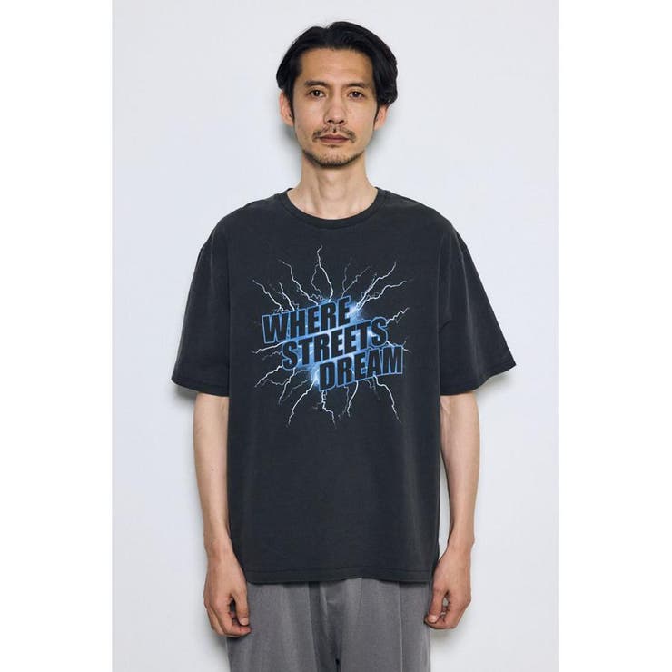 ライトニングTシャツ | AZUL BY MOUSSY | 詳細画像5 