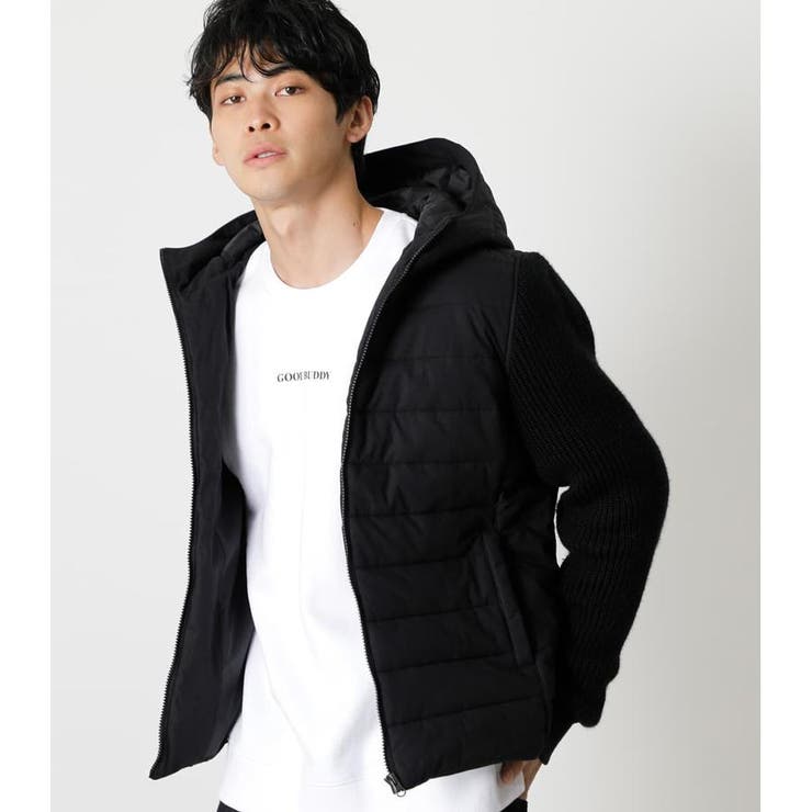 PADDED SWITCHING HOODED JACKET[品番：AZLW0018235]｜AZUL BY MOUSSY
