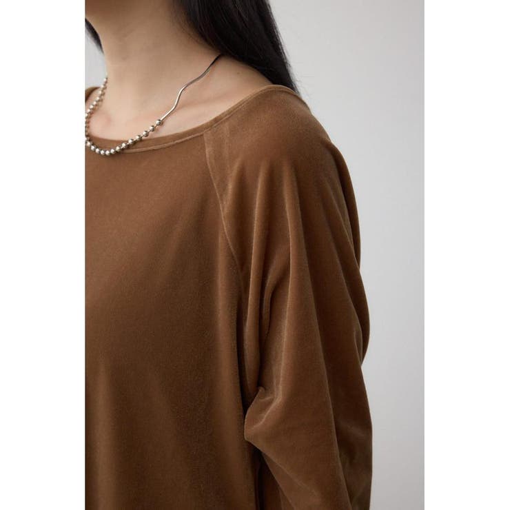 ベロアアシメカットトップス | AZUL BY MOUSSY | 詳細画像29 