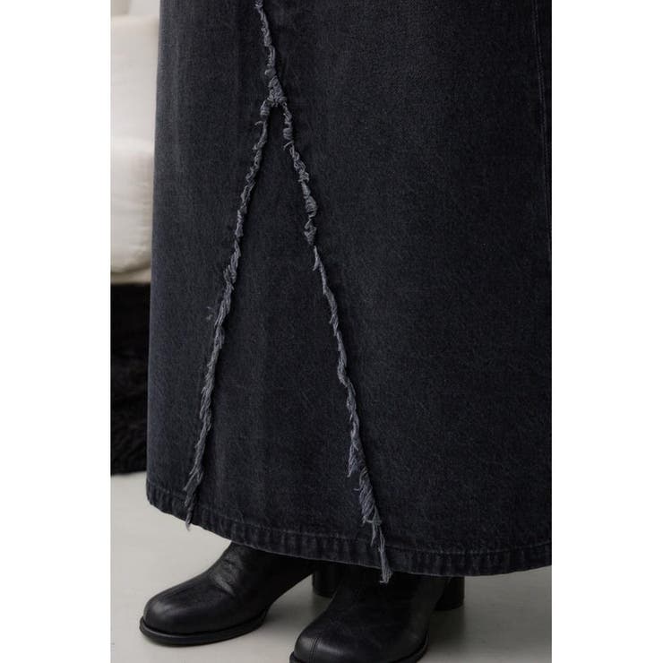 AZUL DENIM クロスウエストデニムスカート | AZUL BY MOUSSY | 詳細画像11 