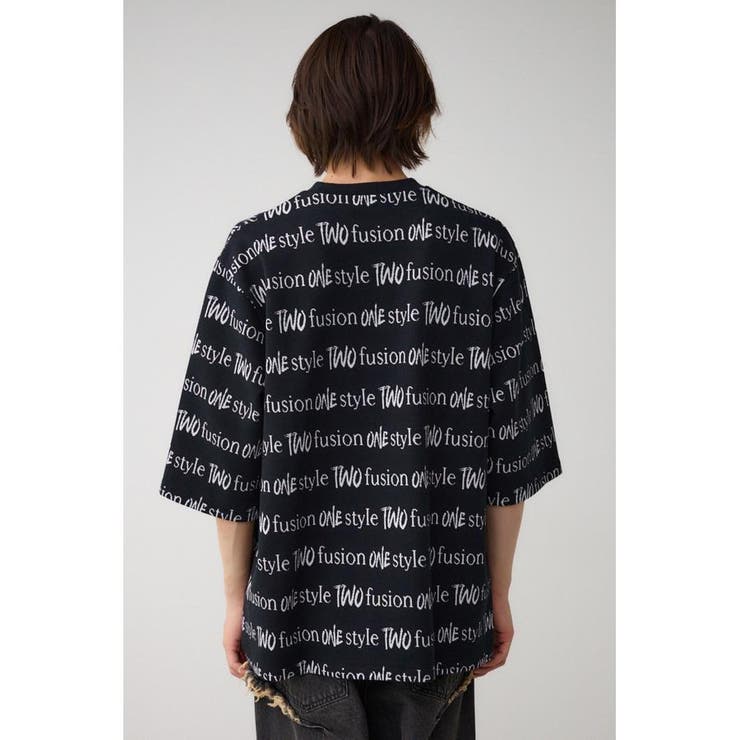 ジャガード総柄7分袖トップス | AZUL BY MOUSSY | 詳細画像6 