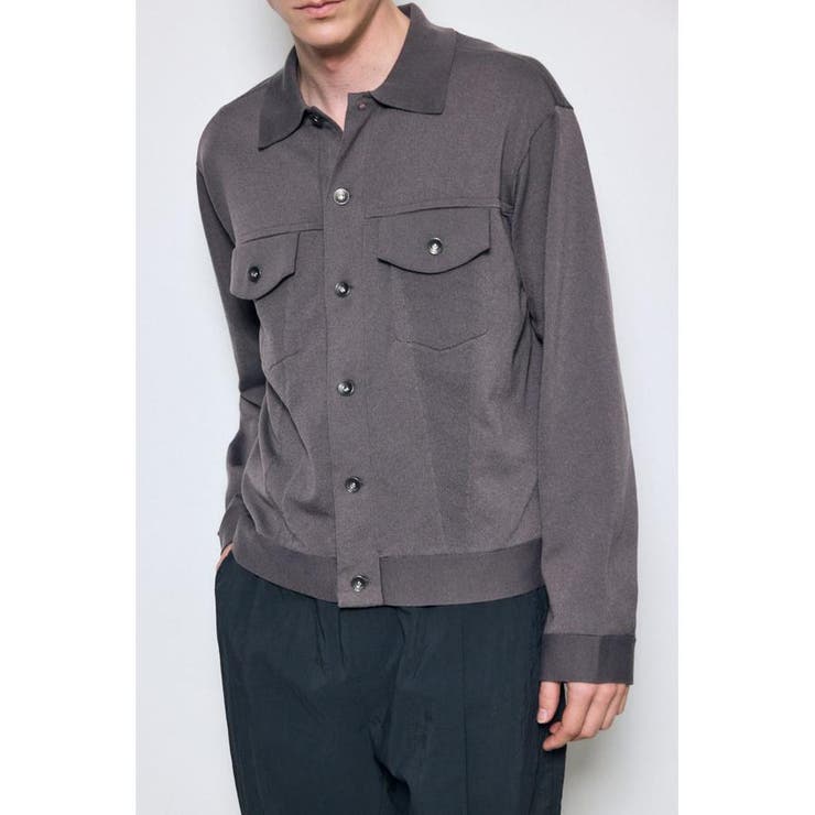 L/BLK1 | 3rdタイプニットジャケット | AZUL BY MOUSSY