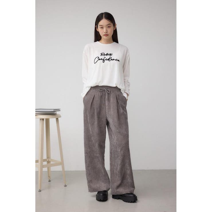 シシュウロゴロングスリーブTシャツ | AZUL BY MOUSSY | 詳細画像4 