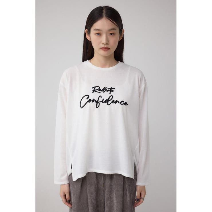 シシュウロゴロングスリーブTシャツ | AZUL BY MOUSSY | 詳細画像5 