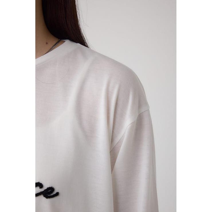 シシュウロゴロングスリーブTシャツ | AZUL BY MOUSSY | 詳細画像9 