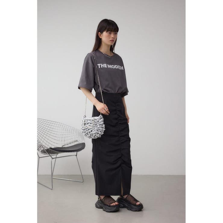 メタルハンドルメタリック編み込みバッグ | AZUL BY MOUSSY | 詳細画像14 